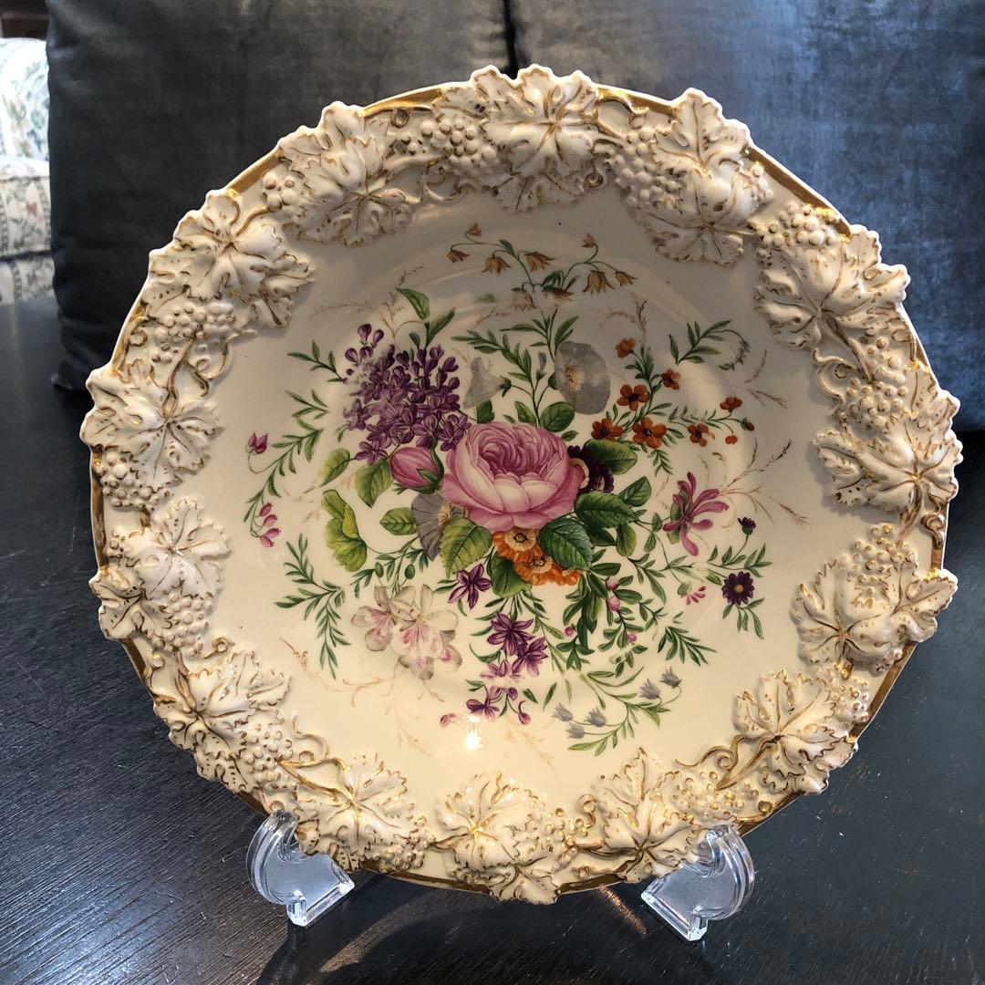 最終値下げ❗️Dresdenのアンティーク大皿 美品❗️