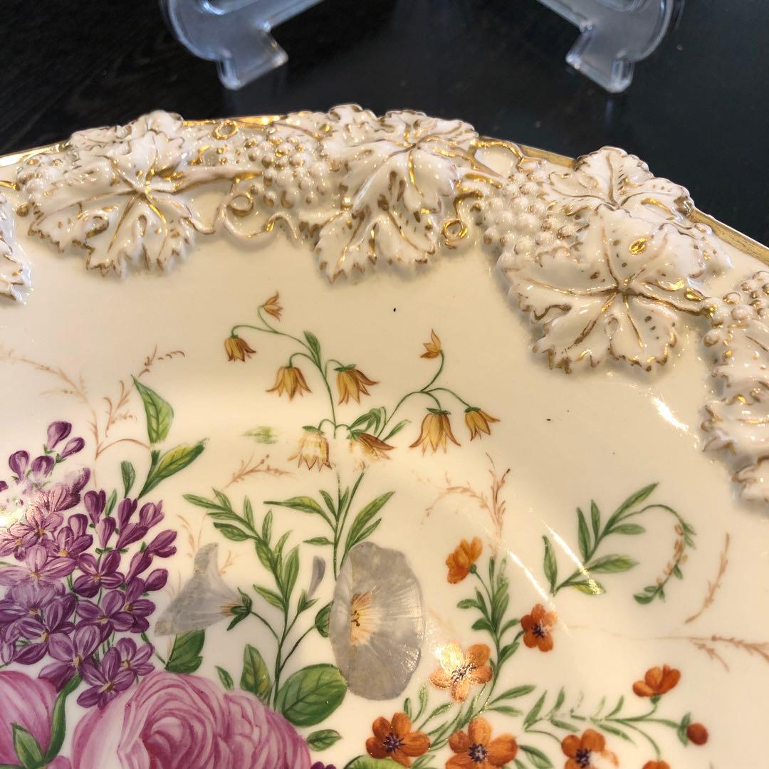 最終値下げ❗️Dresdenのアンティーク大皿 美品❗️