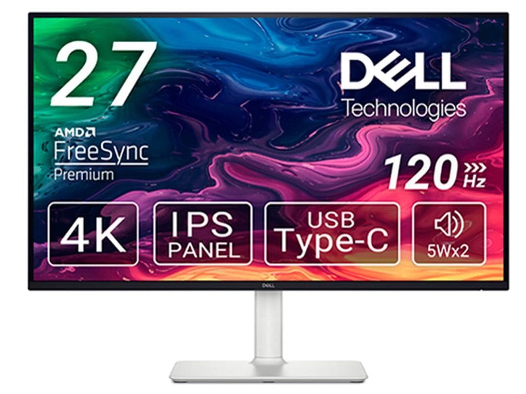 【新品•未使用】DELL 27 Plus 4K S2725QC