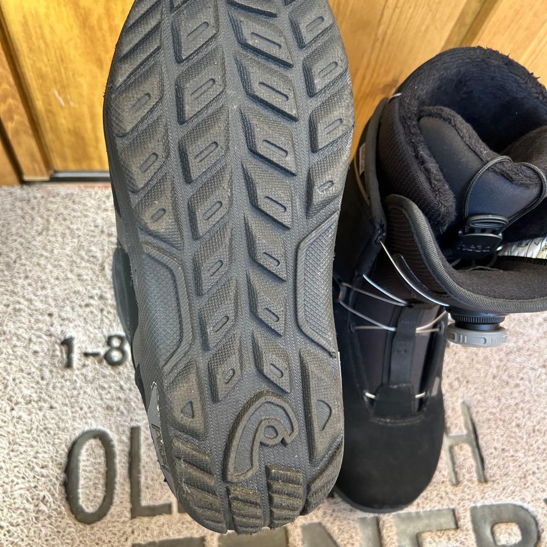 HEAD スノーボードブーツ カラーブラック25.5cm メルカリ便