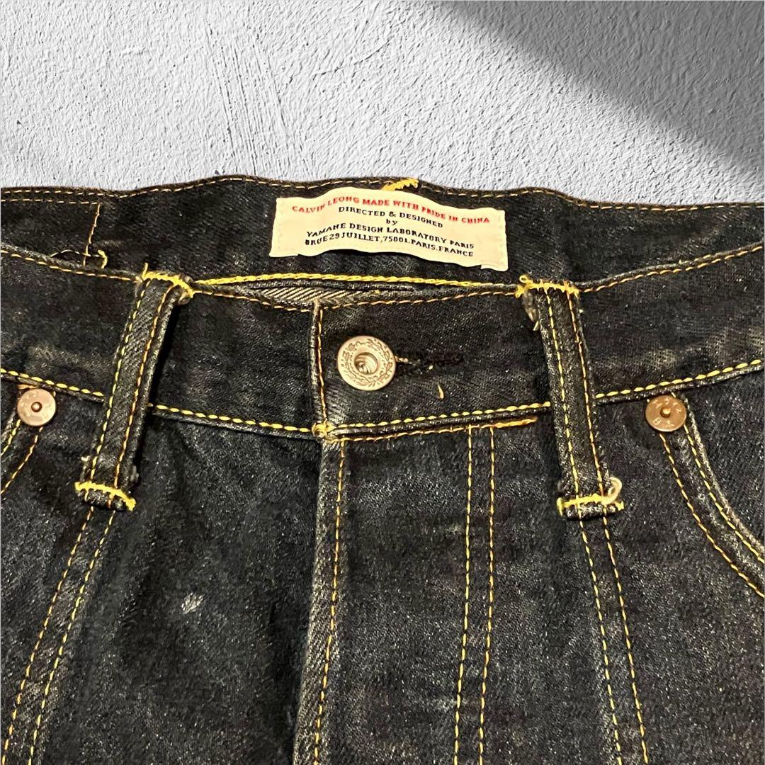 【超希少】EVISU PARISサントノレ本店限定モデルシンチバックW34 濃紺