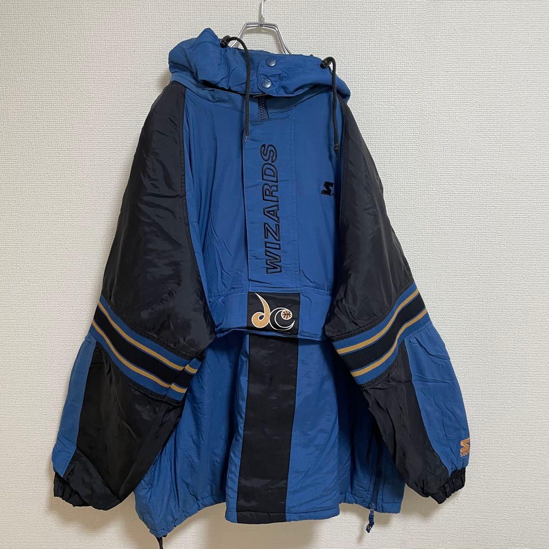 STARTER 希少 ワシントンウィザーズ ゆるだぼ アノラックパーカー