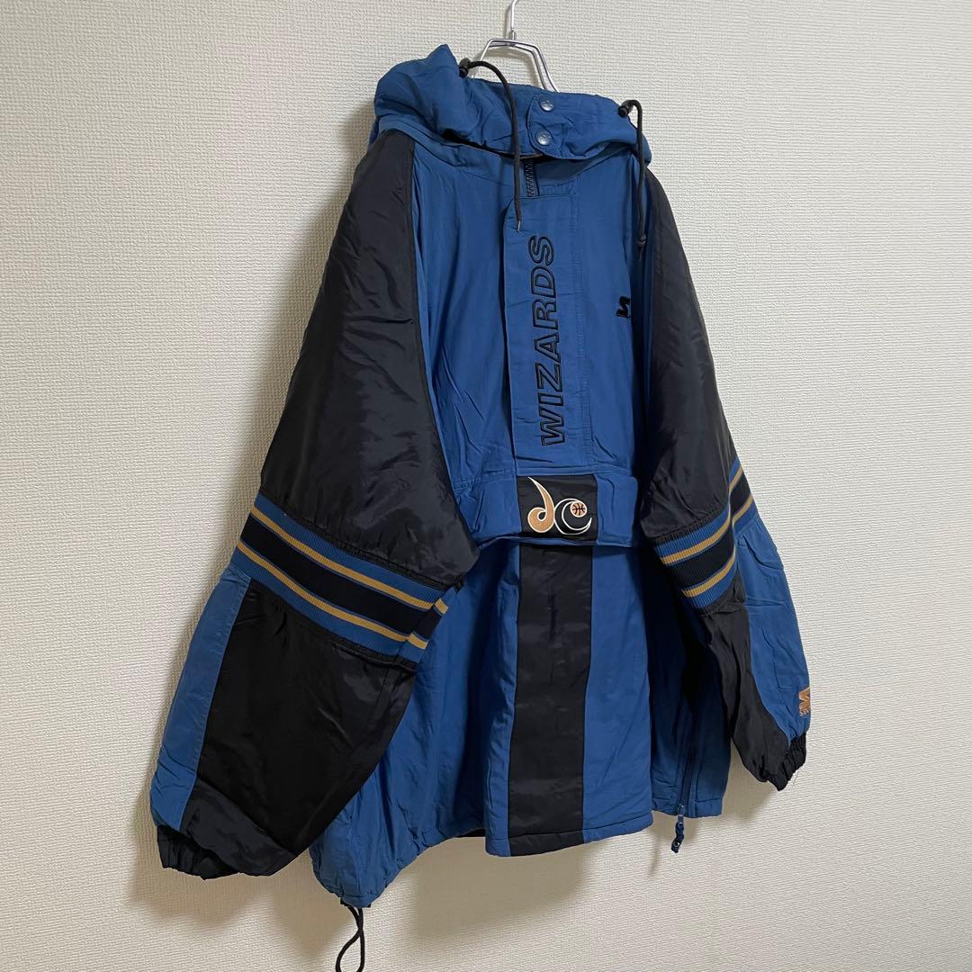 STARTER 希少 ワシントンウィザーズ ゆるだぼ アノラックパーカー