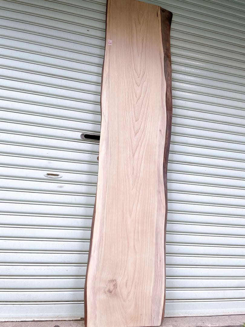 天然　クリ　二枚はぎ　DIY材　木材　天板　テレビ台　無垢材　カウンターテーブル