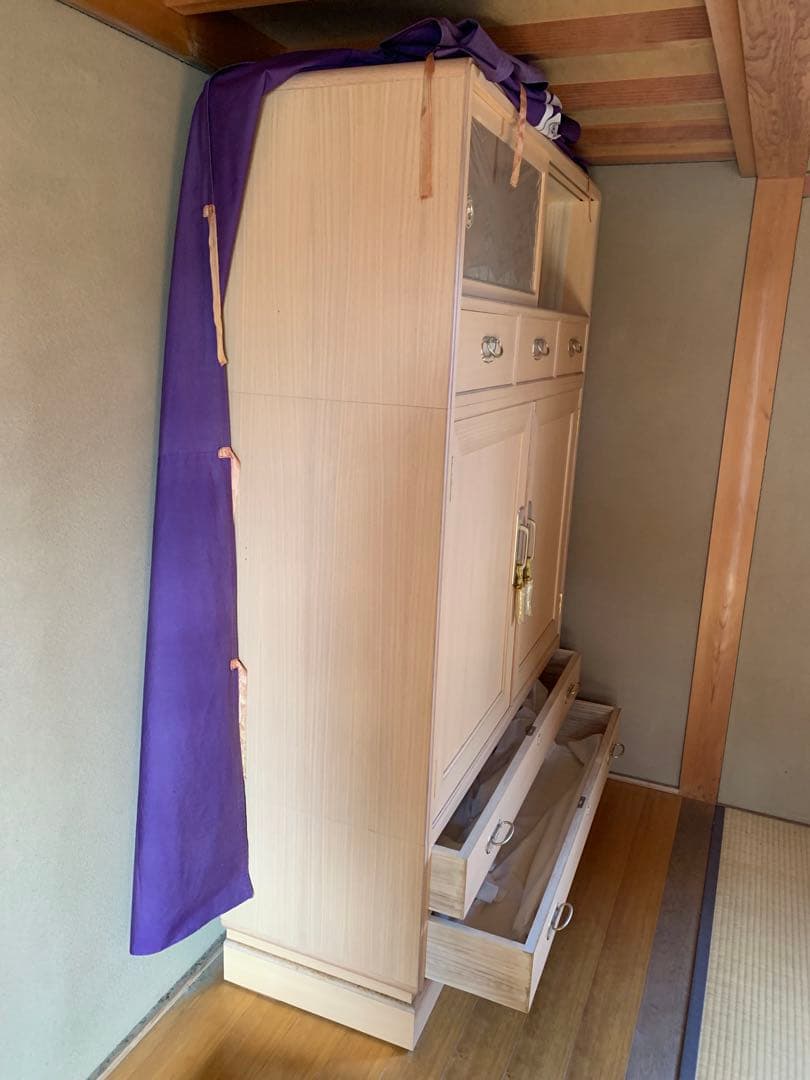 総桐箪笥箪笥　婚礼家具　年代物　和ダンス　レトロ　昭和　高級　送料込み　 応相談