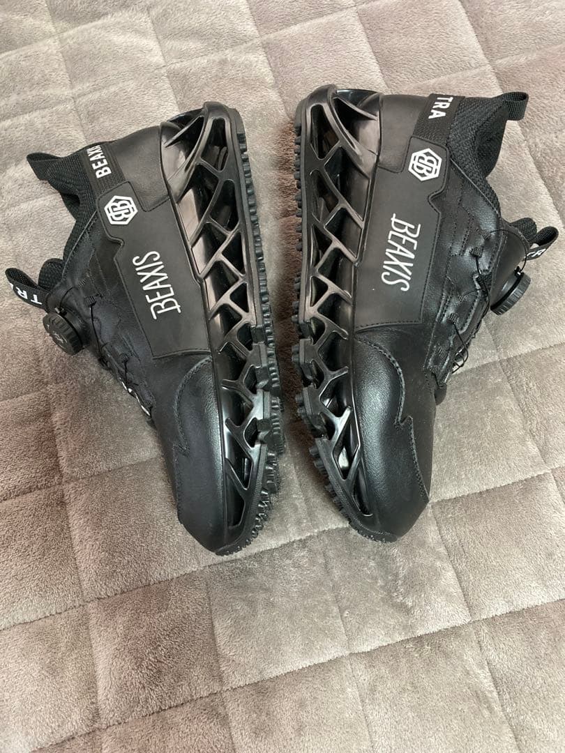 BEAXIS ダイヤル式ゴルフシューズ ブラック