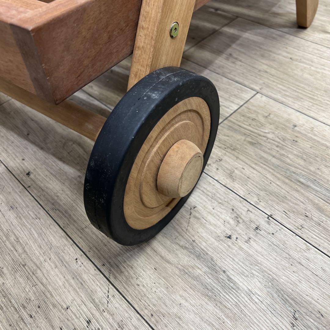 【未使用】希少　KOIZUMI　アンティーク　2段ワゴン　キッチン　ＢＢＱ　木製