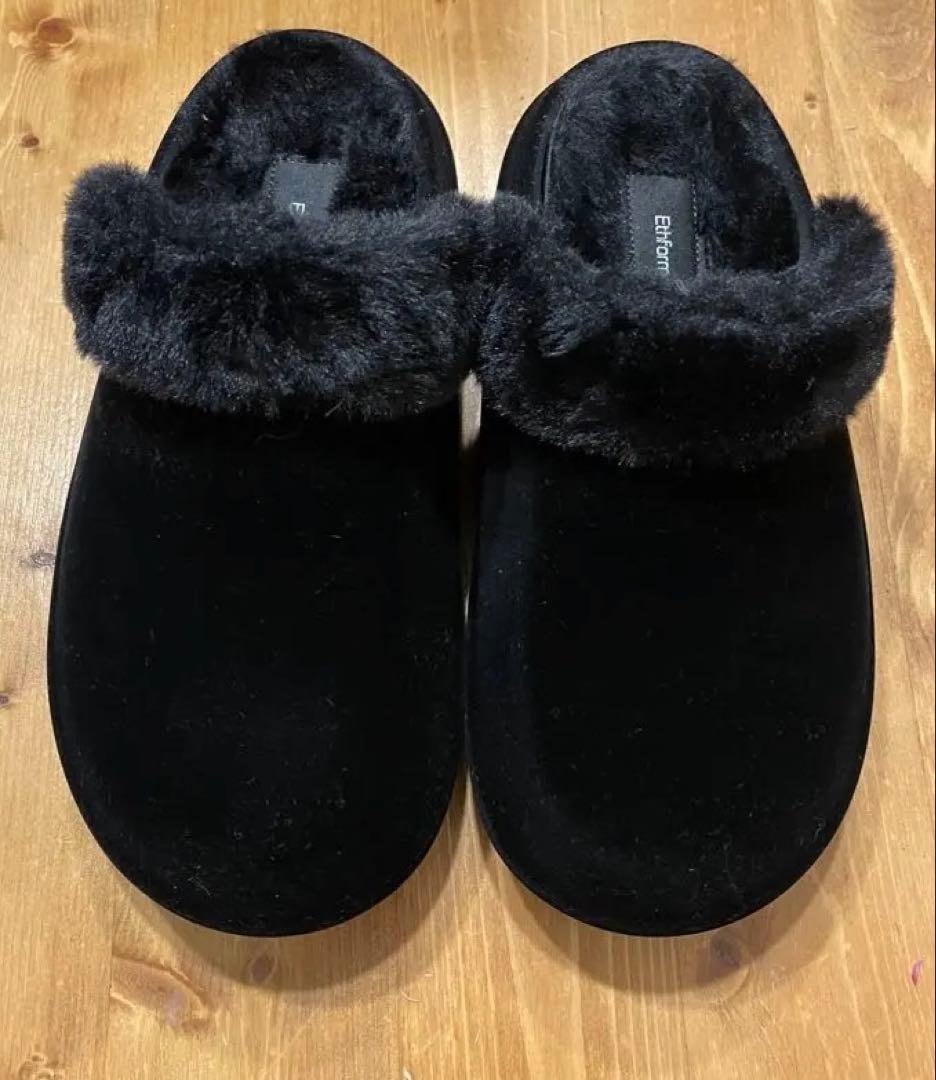 美品　Ethform Terreテーレ　リッチブラックM 23.5〜24.0