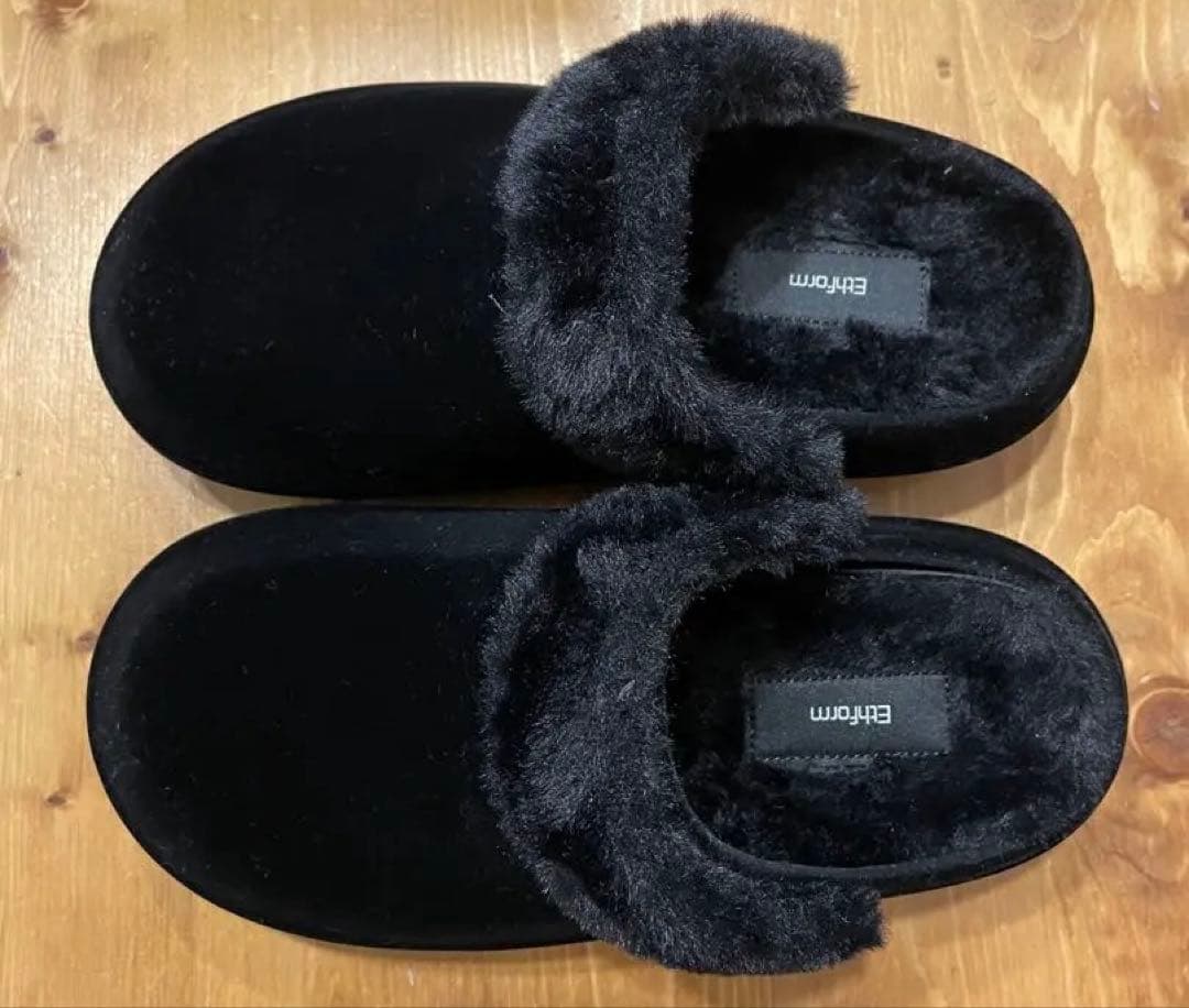 美品　Ethform Terreテーレ　リッチブラックM 23.5〜24.0