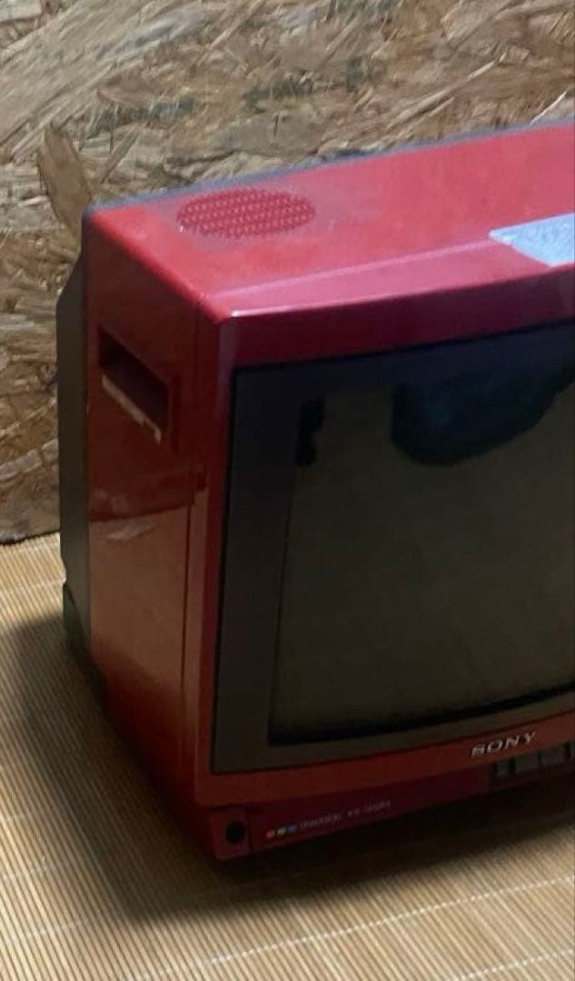 ⭐︎【レトロ家電】⭐︎SONYカラーテレビ　通電時音声確認済み　画面割れ無し