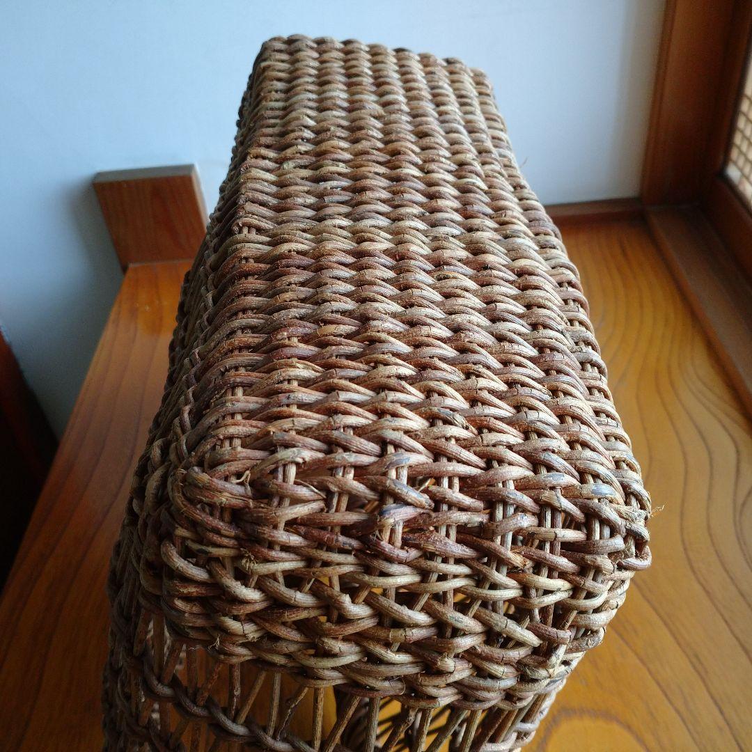 【ヴィンテージ】あけび籠(こだし編み) 大型
