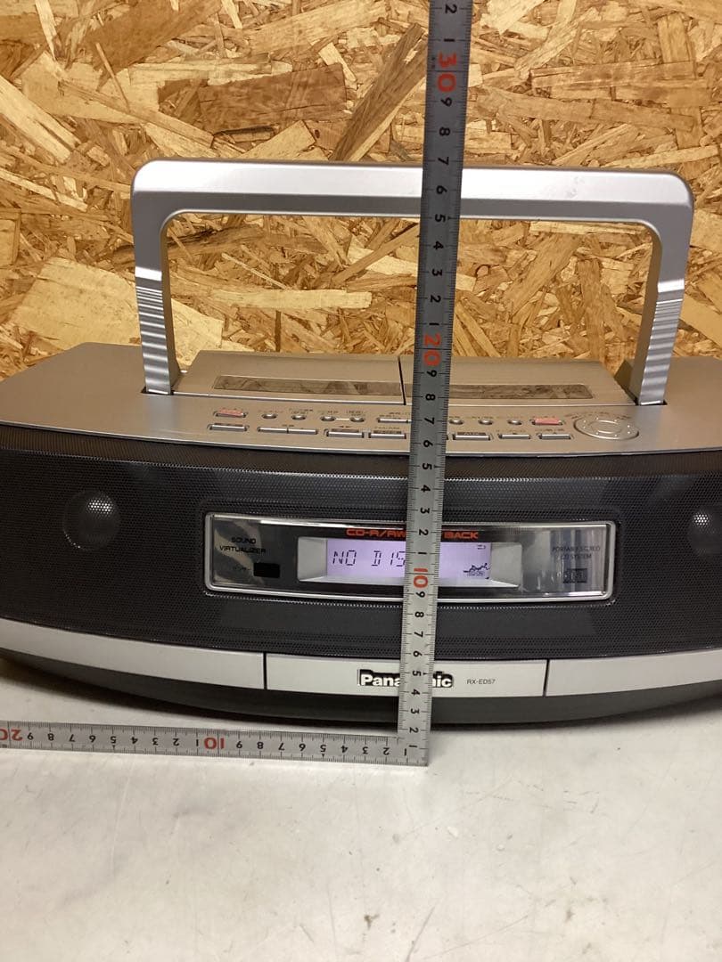 Panasonic CDラジオカセットレコーダー　RX-ED57 （N-16）