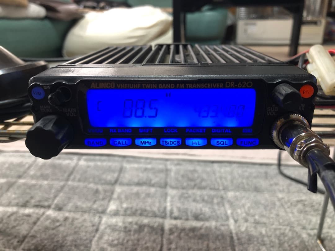 ALINCO DR-620D VHF/UHF FMトランシーバー