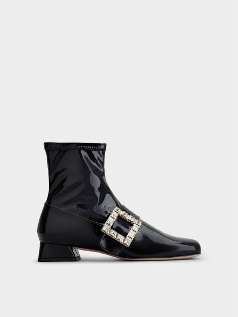 ロジェヴィヴィエ/ Roger vivier エナメルブーツ