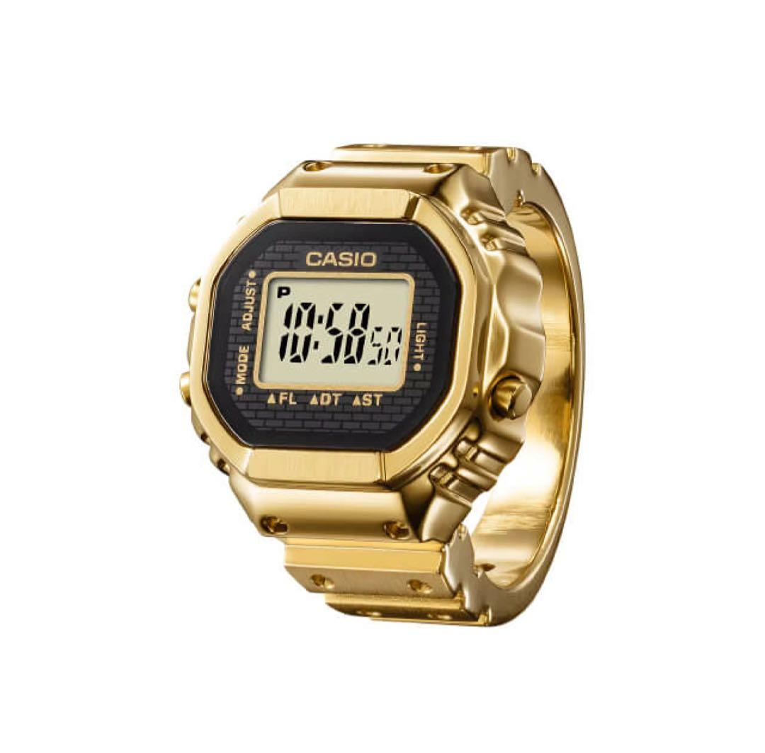 カシオ CRW-001G-9JR ゴールド リングウォッチ