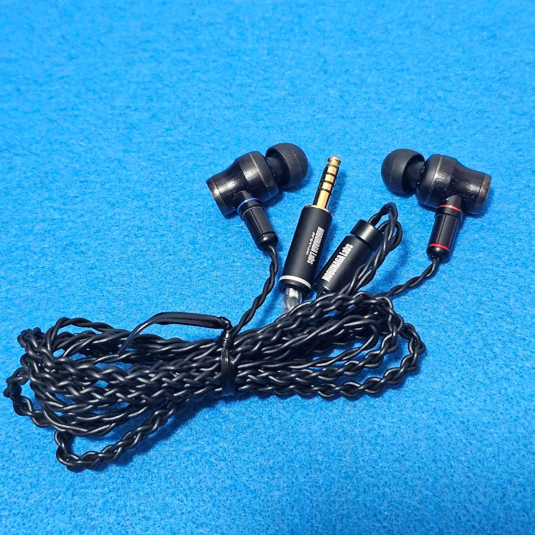 イヤホン Victor WOOD HA-FW1500 + NLA-UZN