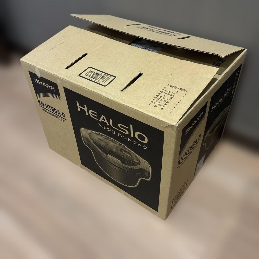 HEALSIO HOTCOOK 自動調理器 レッド