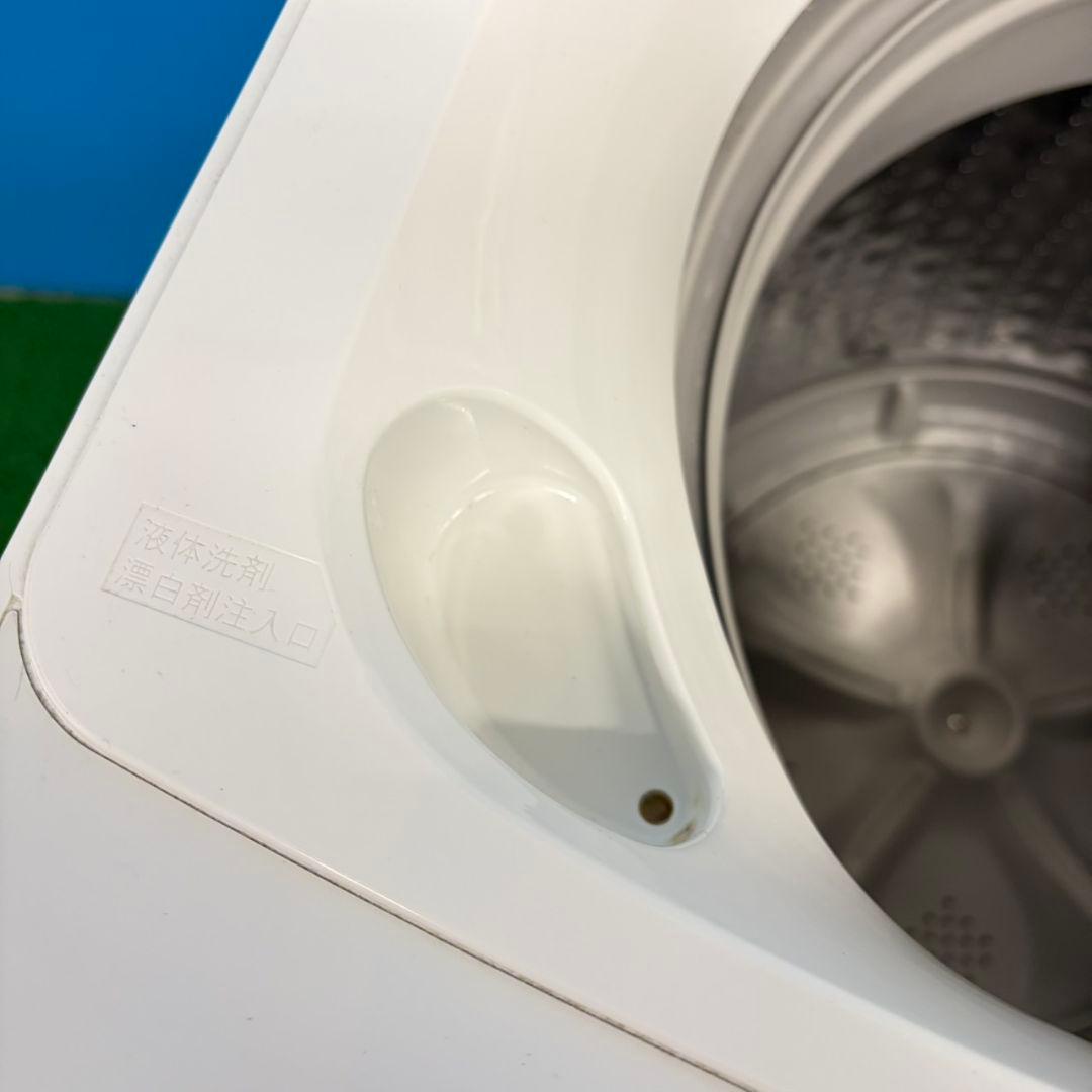 757 ホワイト　洗濯機　単身用　小型　一人暮らし　5.5キロ　きれい