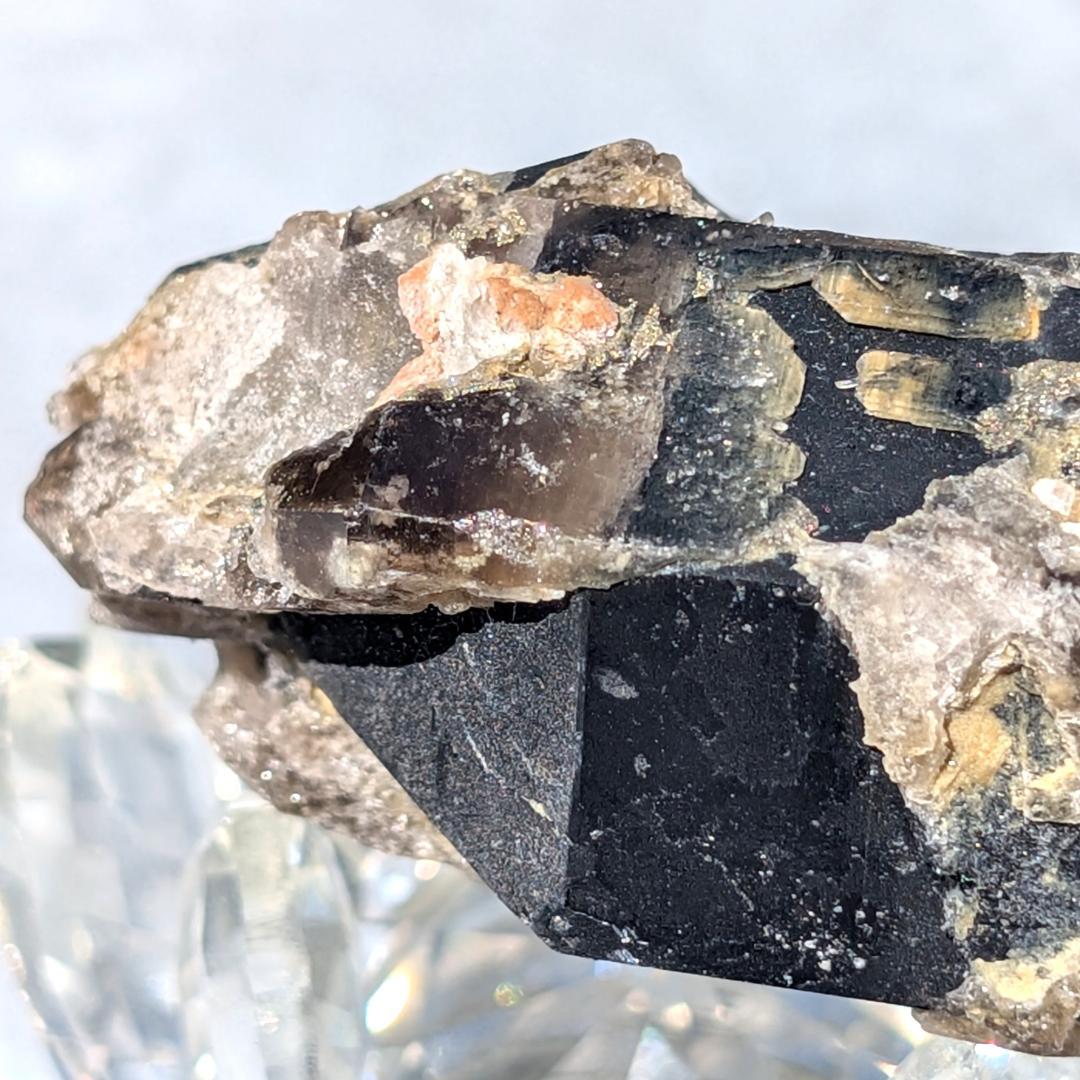 一点物 激レア ドリームモリオン 原石 山東省産 黒水晶 58g お守り効果