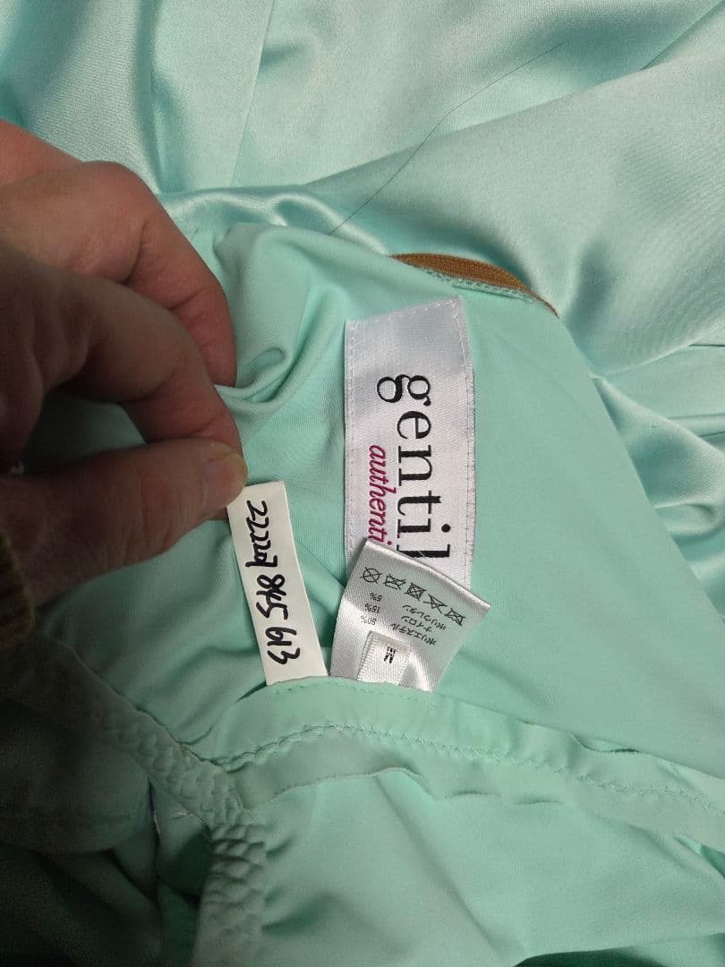 gemtil 水色 豪華パソドレス