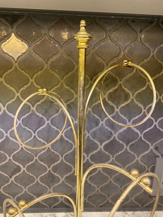 アンティーク　キッチン布巾掛け