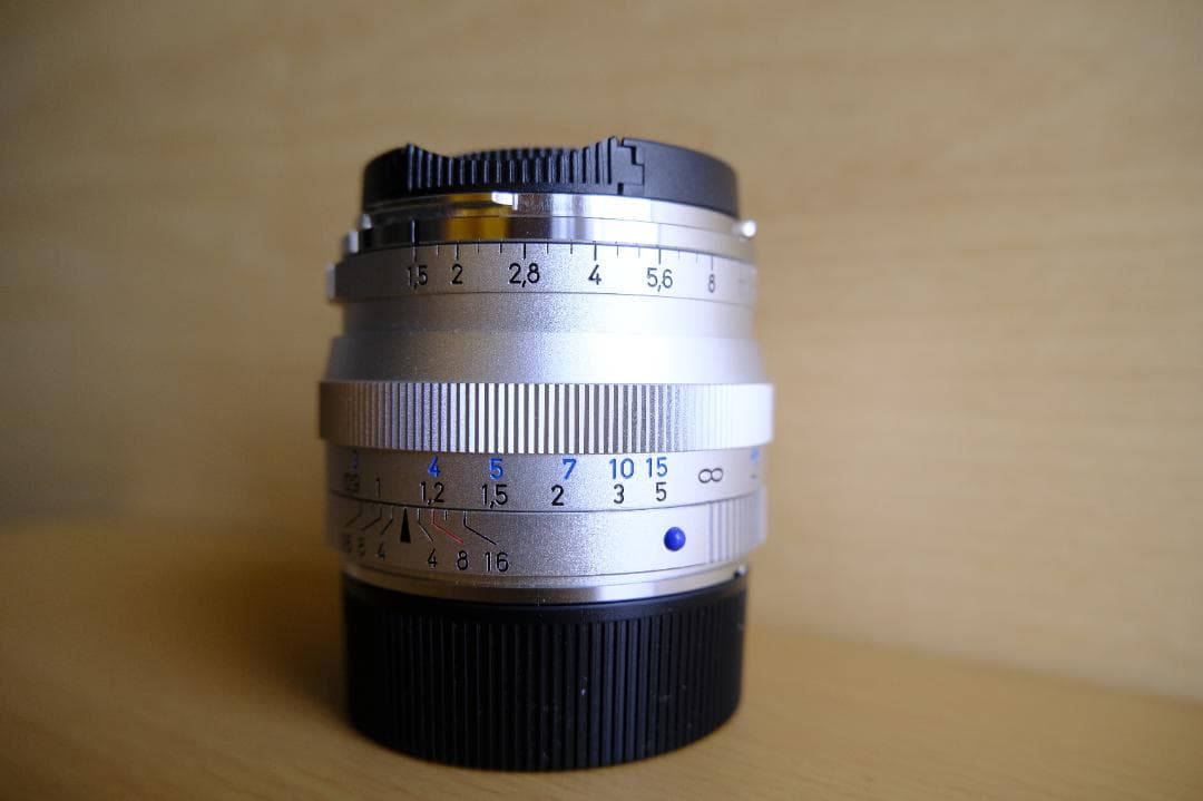 Carl Zeiss C sonnar T* 1.5/50 ZM 貴重シルバー
