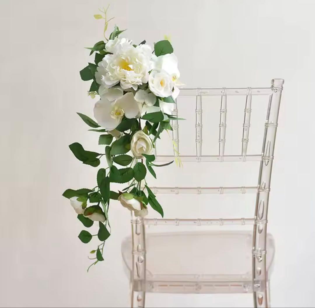 ホワイトピオニー造花アレンジメント