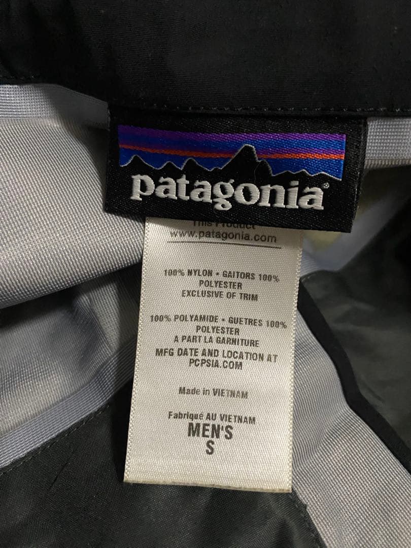 Patagonia メンズ・プリモ・パンツ S ブラックGORE-TEX