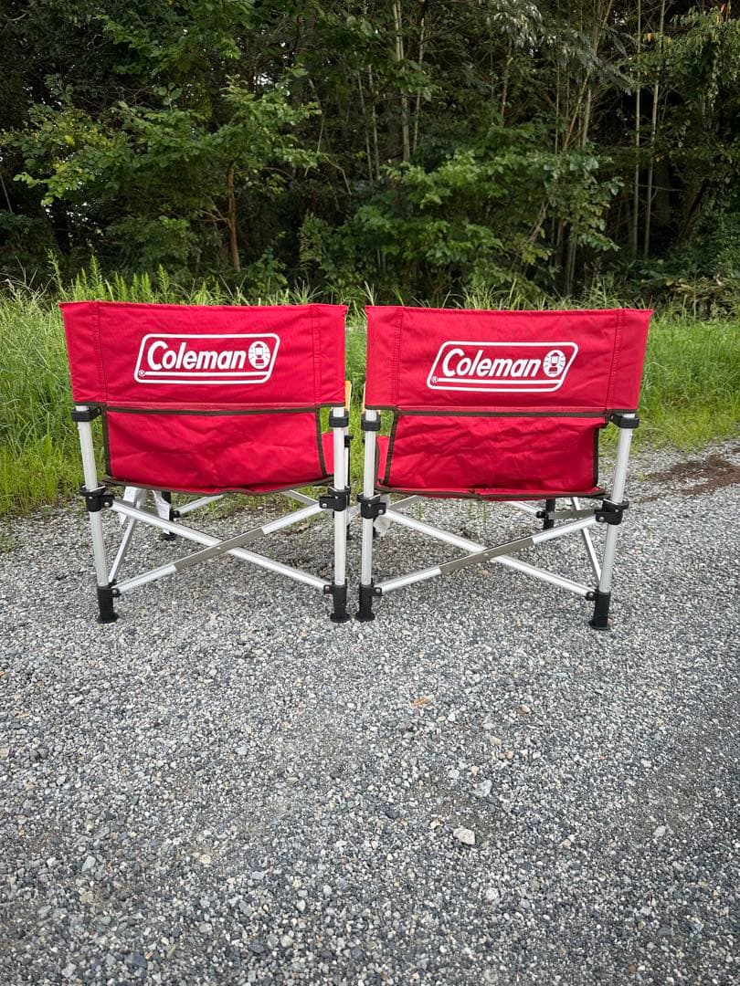 【美品】コールマン　キャプテンチェア2脚セット