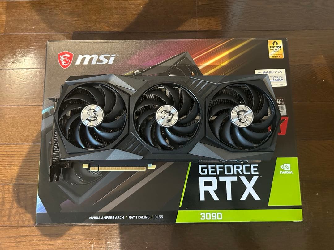 グラフィックボード・グラボ・ビデオカード MSI GeForce RTX 3090 Gaming X
