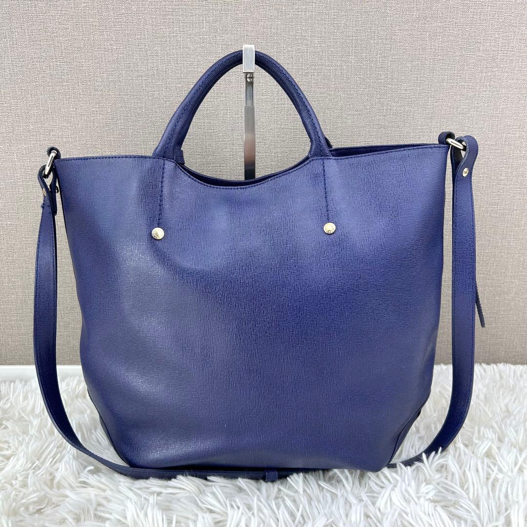 美品✨　FURLA アリッサ　ハンドバッグ　ショルダー　2way レザー　A4可