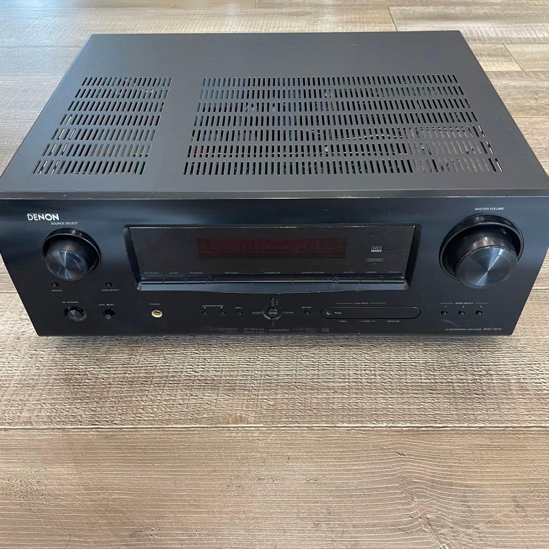 DENON AVアンプ AVC1610 美品　リモコン付き