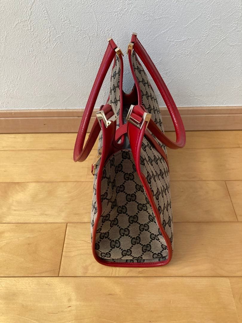 GUCCI ジャッキー GG柄 キャンバス地 ショルダーバッグ