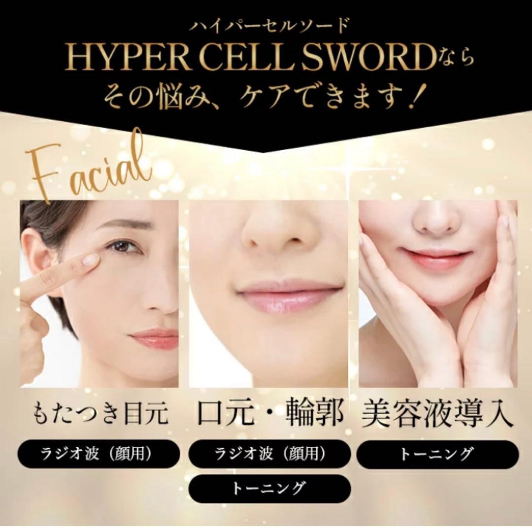 極美品 キャビテーション　家庭用　HYPER CELL SWORD【日本製】