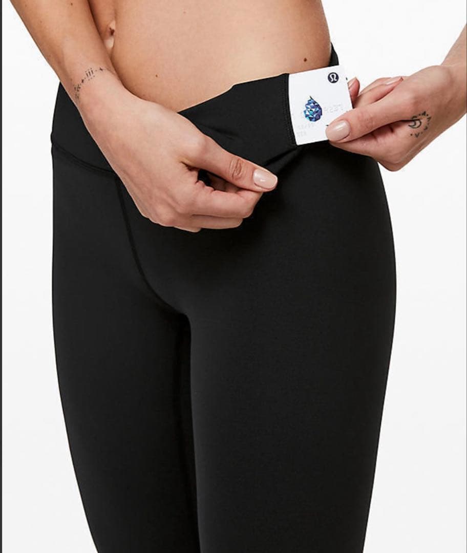 ルルレモン　新品未使用　ヨガウェア レギンス ブラック　サイズ4