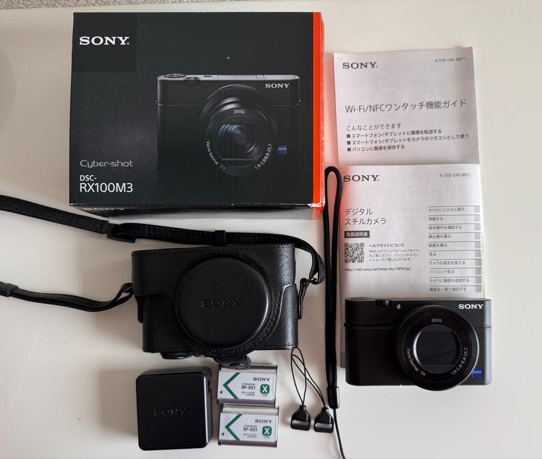 Sony Cyber-shot DSC-RX100M3 純正ケース付き