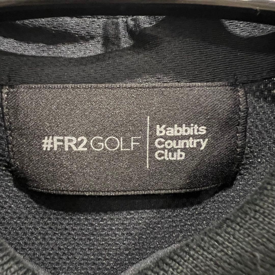 #FR2 GOLF ゴルフ ポロシャツ ブラック 黒 Sサイズ