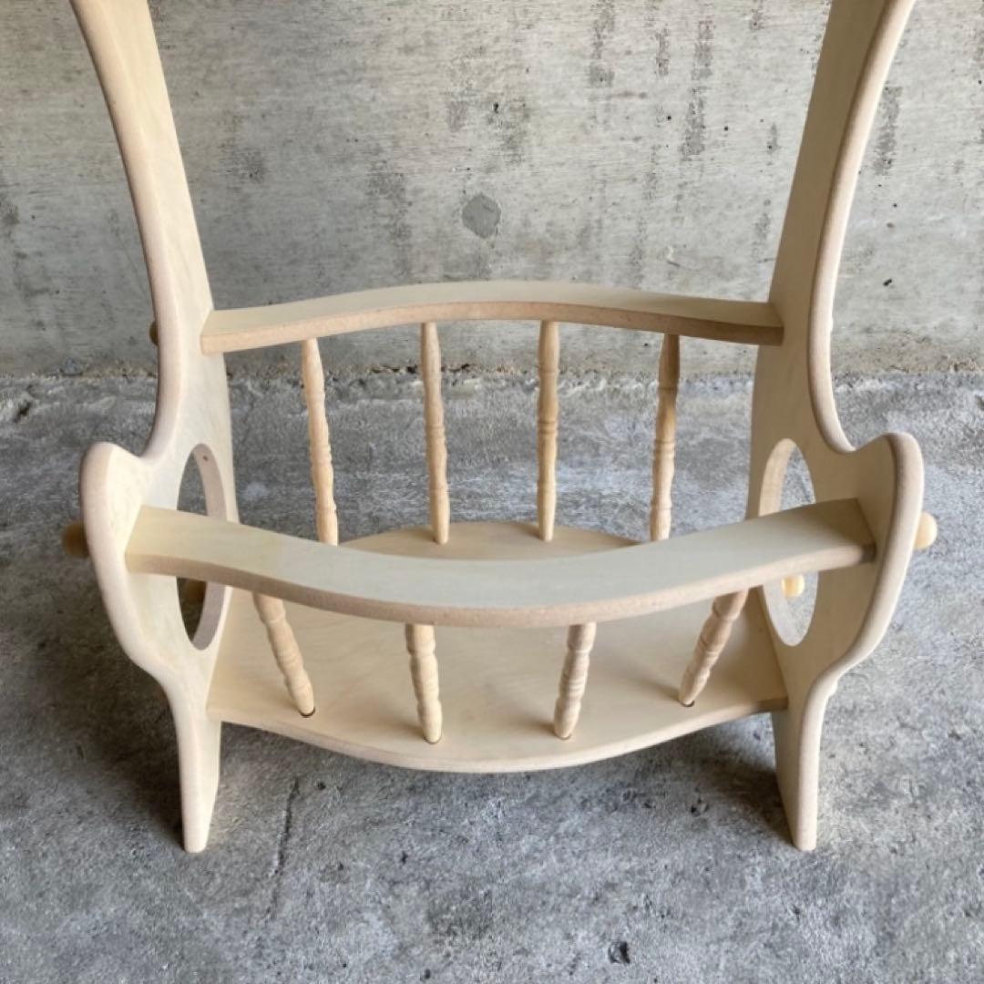 サイドテーブル マガジンラック 飾り台 花台 トールペイント 花柄 木製 レトロ