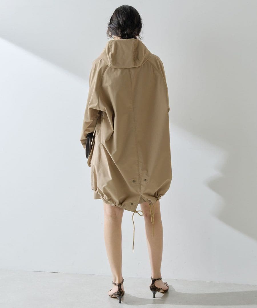 【美品】Whim Gazette⭐︎フーディーブルゾン　ベージュ