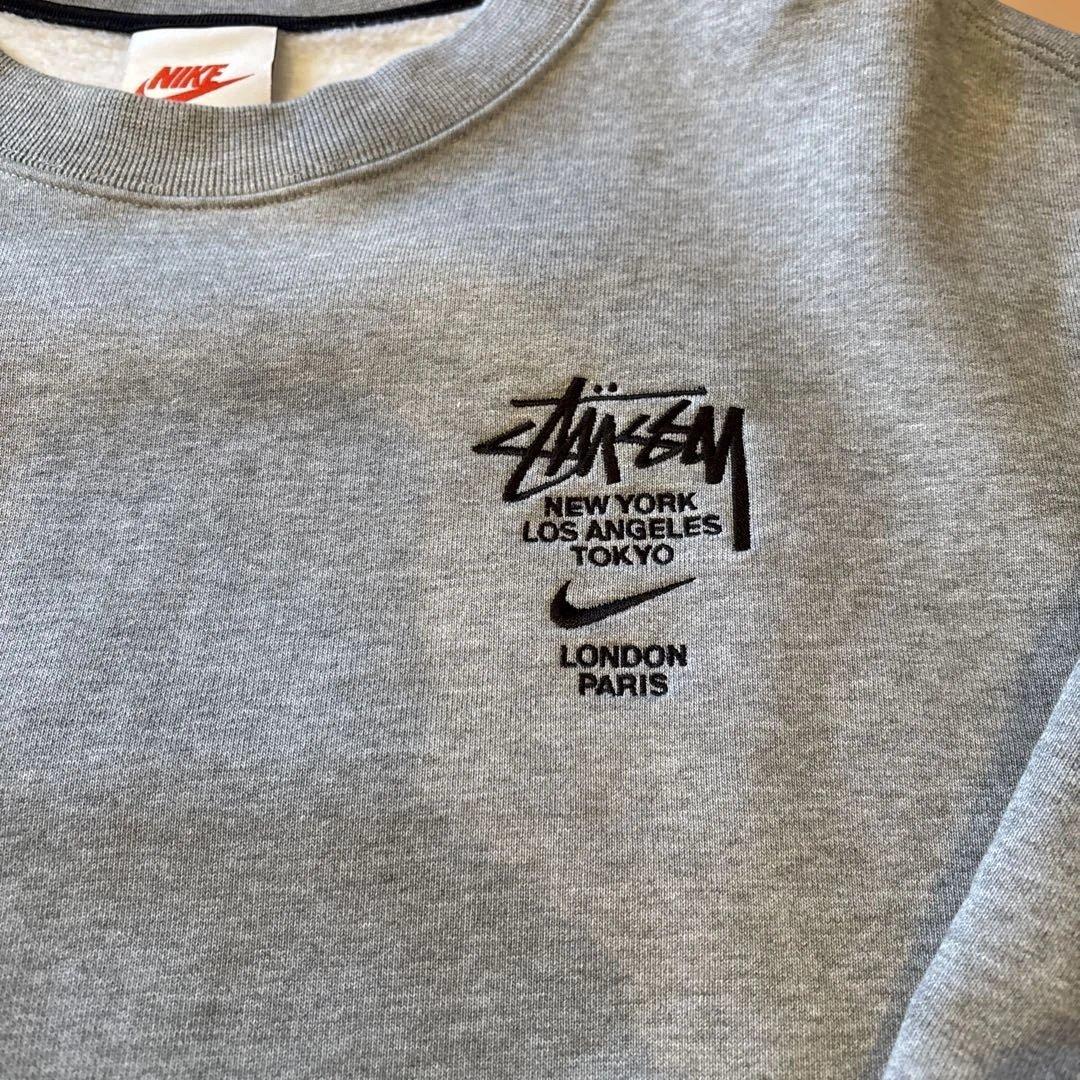 ト*ト様 Stussy × NIKE Sweatshirt XL DC4198-
