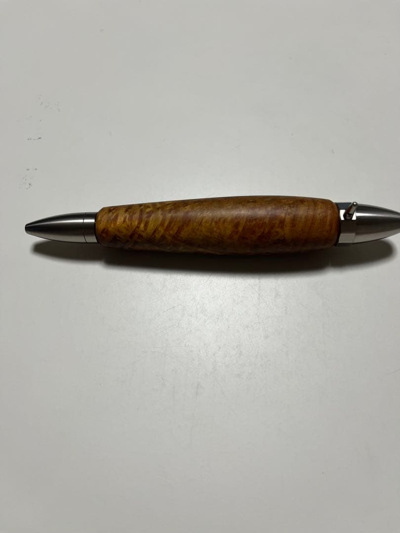 木製ボールペン 肥松　チタン製　「新春セール」
