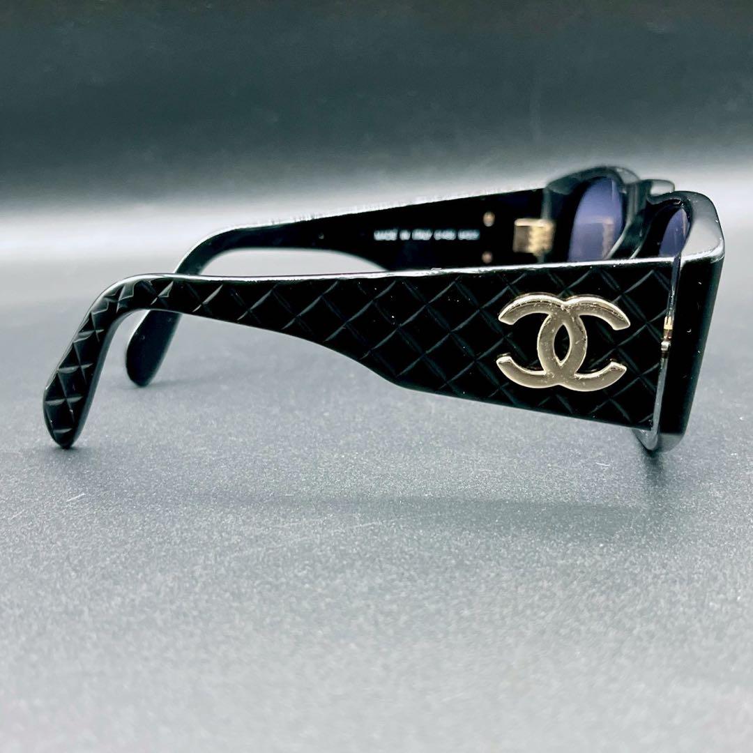 小物 CHANEL archive coco quilting sunglasses
