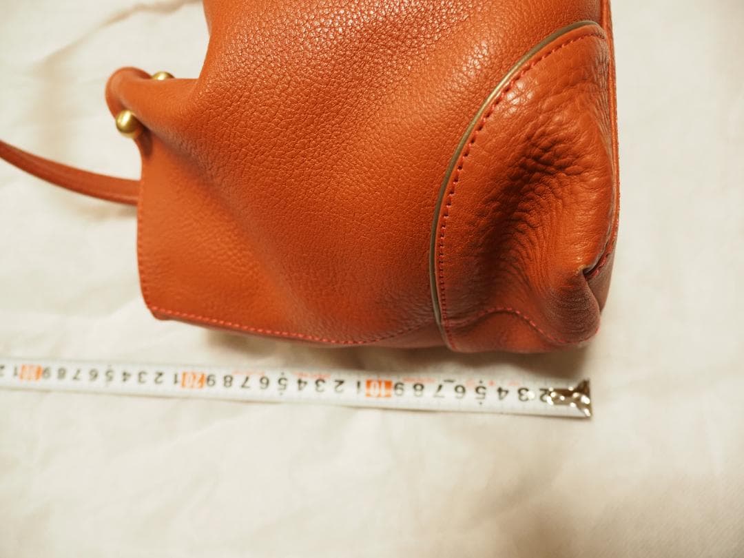 Kitamura／キタムラ トートバッグ／本革ハンドバッグ Y-0532レッド