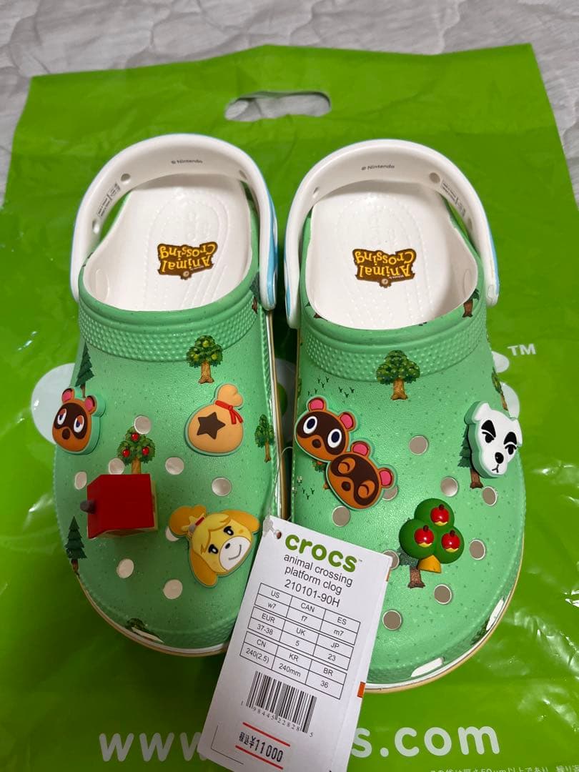 どうぶつの森 プラットフォーム クロッグ 23cm KAMI品