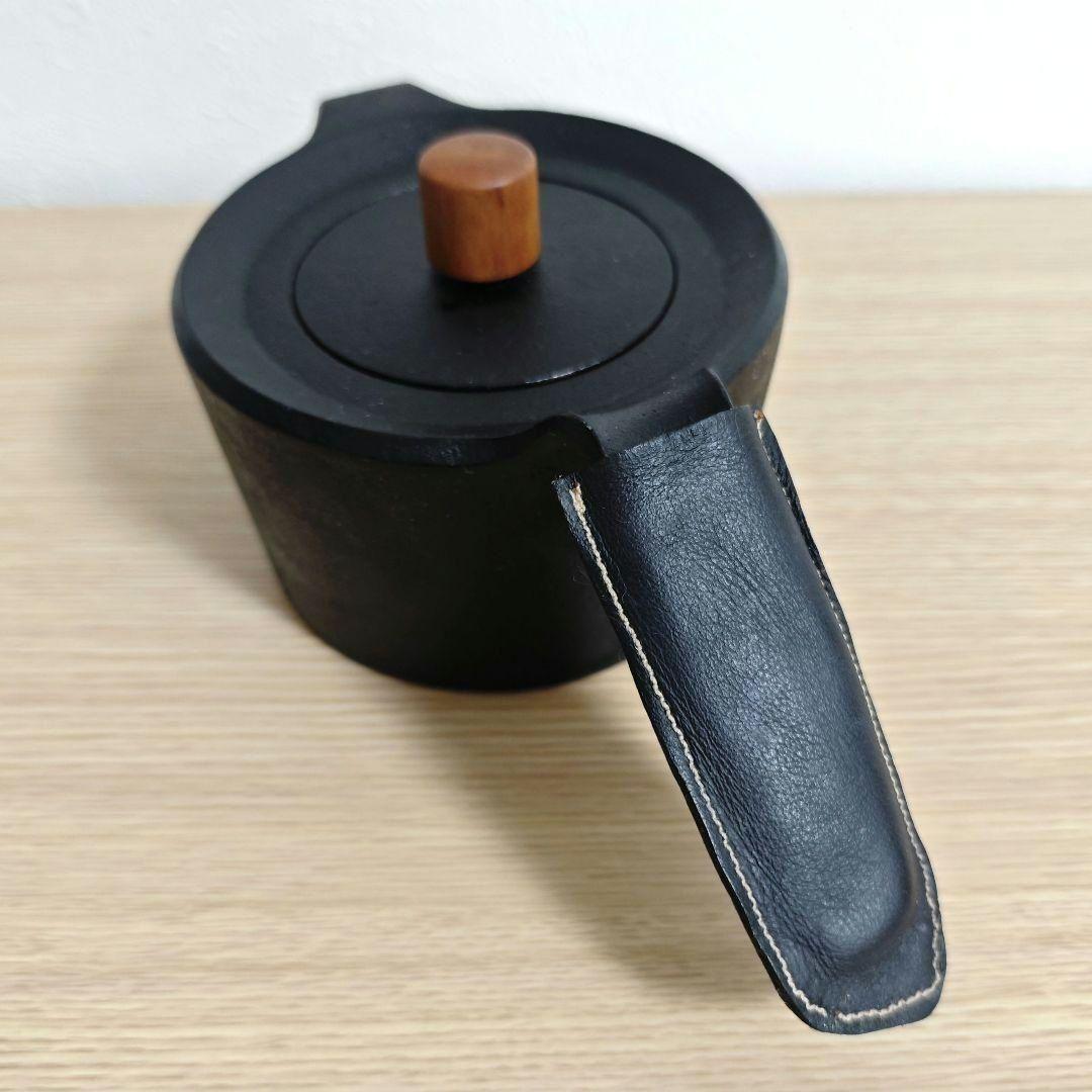 南部鉄器　鉄瓶　スワローポット　0.6L　持ち手セット