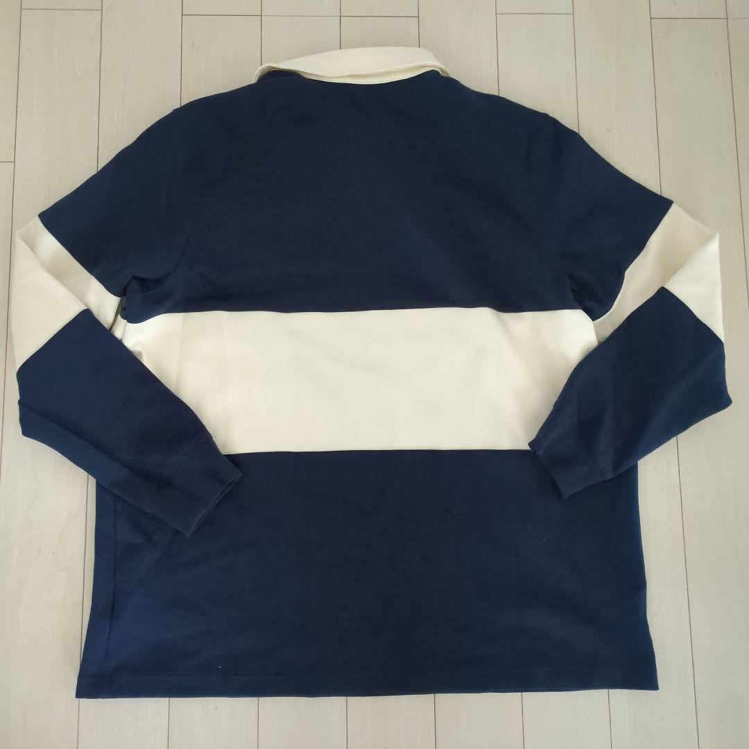 【美品・稀少サイズ5XL】アディダスオリジナルスBlokepopラグビーシャツ
