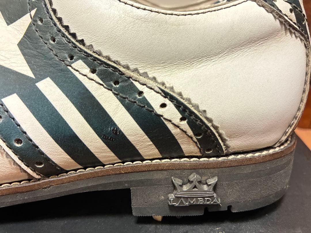 LAMBDA レザーゴルフシューズ ウォータープルーフ 42