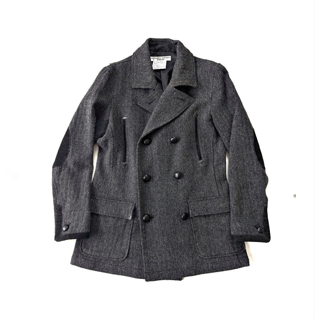 KATHARINE HAMNETT LONDON ツイードウールジャケット