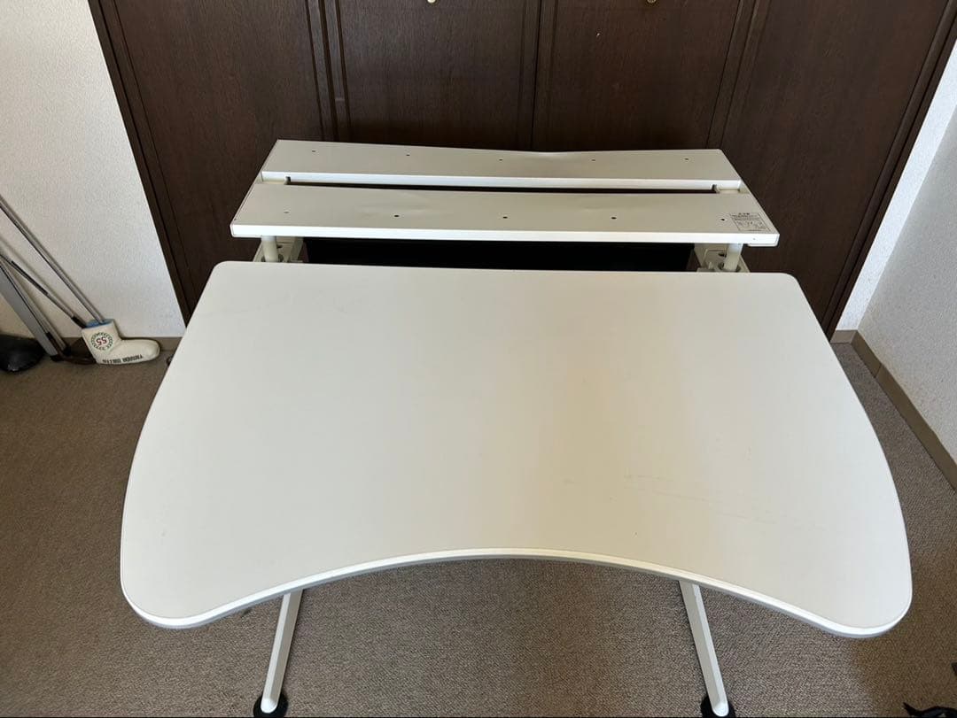 Okamura Cruise デスク ホワイト　定価21万円