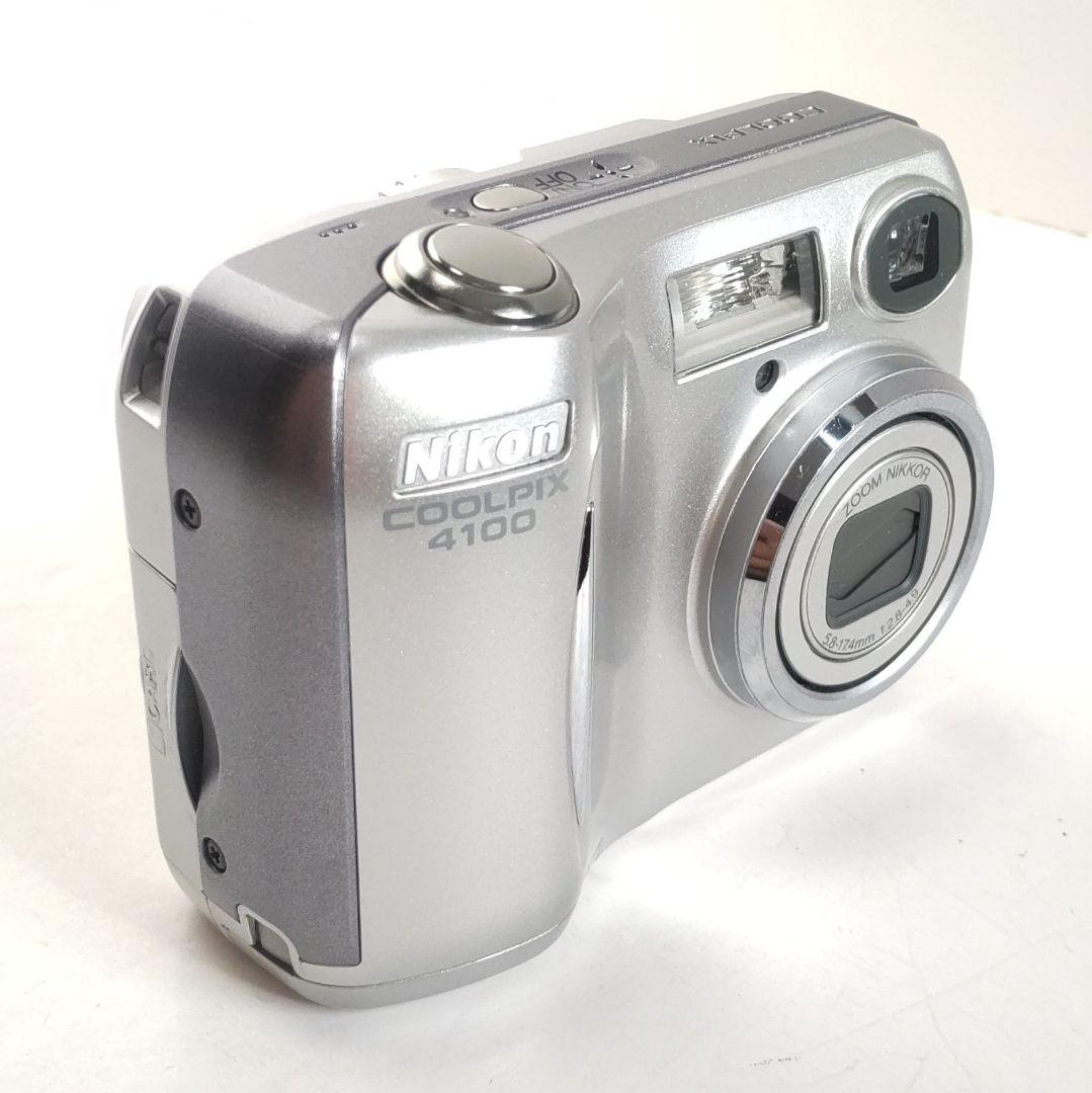 動作確認済み ニコン COOLPIX 4100 オールドコンデジ デジカメ